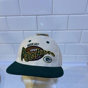 Vintage Game Day Green Bay Packers Embroidered Hat Snapback NFL